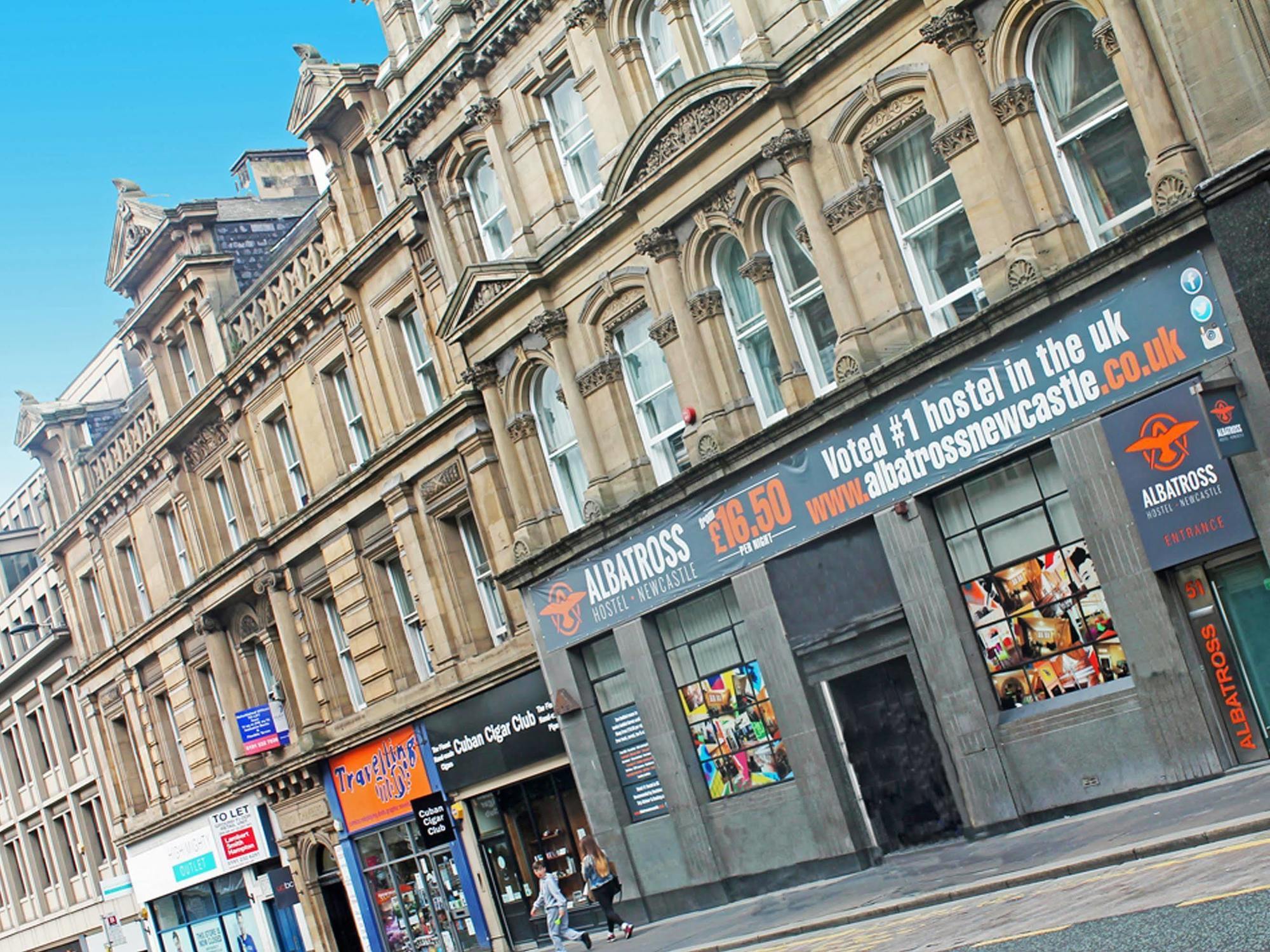 Albatross Hostel Newcastle upon Tyne Exterior foto